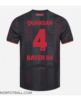Billige Fotballdrakt Bayer Leverkusen Jarell Quansah #4 Replika Hjemmedrakt 2025-26 Kortermet Billige Fotballdrakt Bayer Leverkusen Jarell Quansah #4 Replika Hjemmedrakt 2025-26 Kortermet